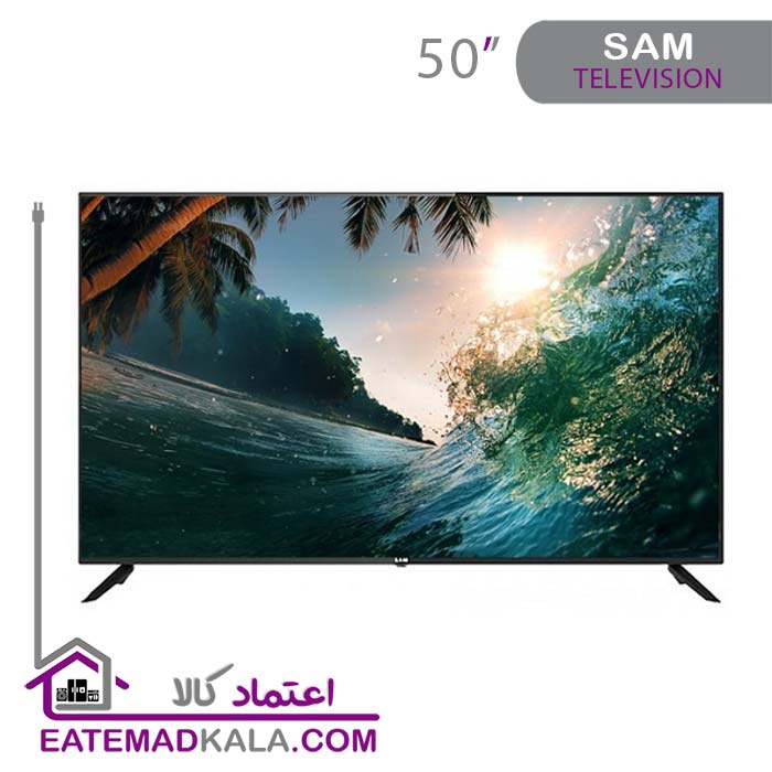 تلویزیون ال ای دی سام الکترونیک مدل50T5800 سایز50اینچ